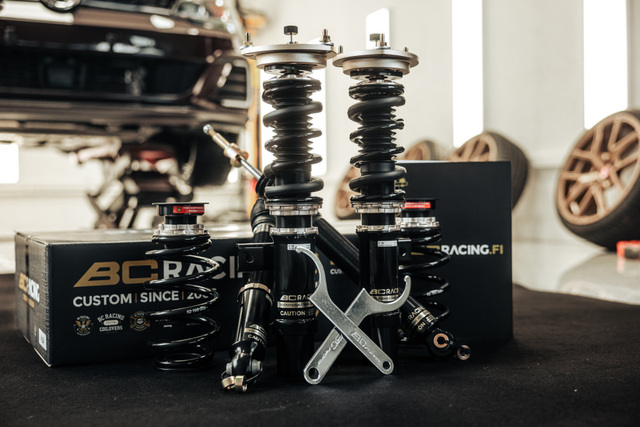 BC Racing säädettävät alustasarjat