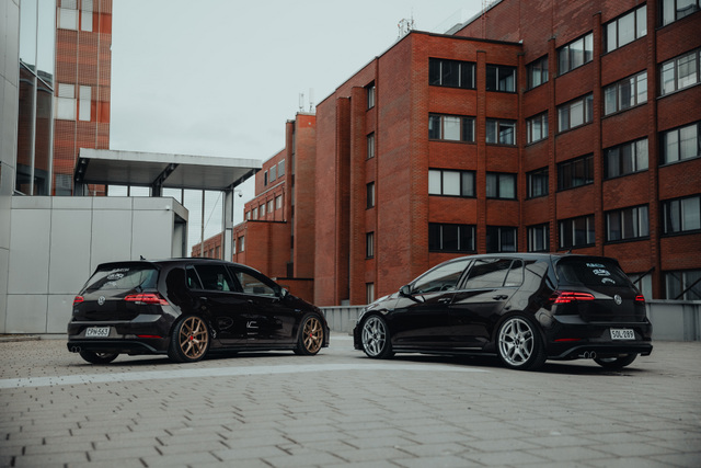 VW Golf BC Racing alustasarja