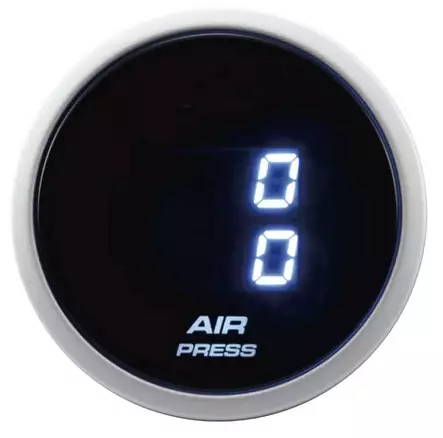 2- kanavainen digitaalinen painemittari sininen - Ilma-alustan tarvikkeet - ilma0020 - 2