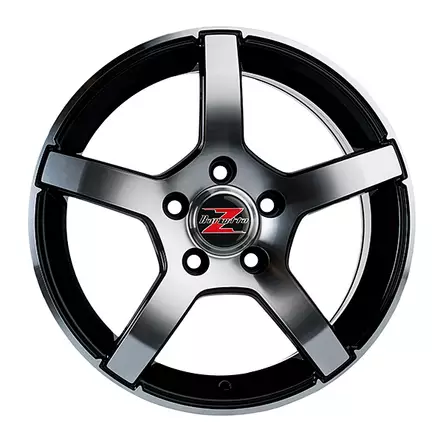 Inverno Black Polished 7.5x17 - Alumiinivanteet muut merkit - 6438431011540 - 2