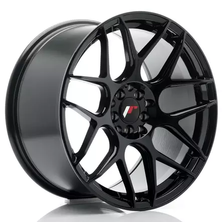 JR Wheels JR18 18x9,5 ET35 5x100/120 Gloss Black - Japan Racing vanteet - 5902211994220 - 2