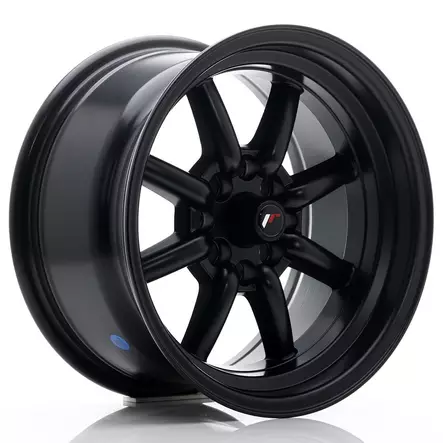 JR Wheels JR19 15x8 ET0 4x100/114 Matt Black - Japan Racing vanteet - 5902211912040 - 1