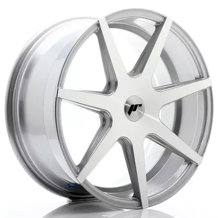 JR Wheels JR20 19x8,5 ET35 5x120 Silver Machined - Japan Racing vanteet - 5906871107150 - 1