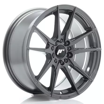 JR Wheels JR21 17x8 ET35 5x108/112 Hyper Gray - Japan Racing vanteet - 5902211996040 - 1
