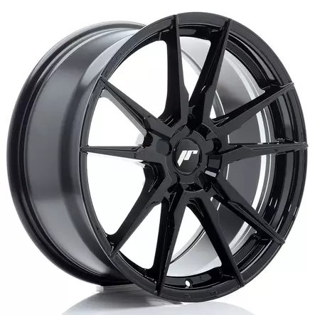 JR Wheels JR21 19x8,5 ET31 5x112 Gloss Black - Japan Racing vanteet - 5906871146180 - 1