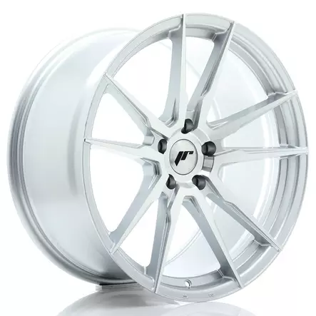 JR Wheels JR21 20x10 ET40 5x120 Silver Machined Face - Japan Racing vanteet - 5906871103510 - 1