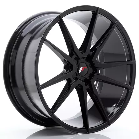 JR Wheels JR21 22x10,5 ET15-52 5H BLANK Glossy Black - Japan Racing vanteet - 5902211953050 - 1