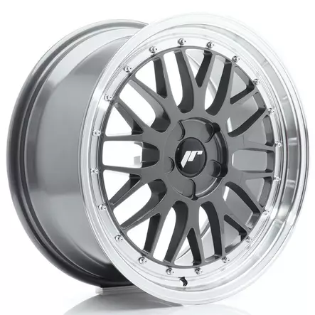 JR Wheels JR23 18x8 ET40 5x108 Hyper Gray - Japan Racing vanteet - 5906871157650 - 1