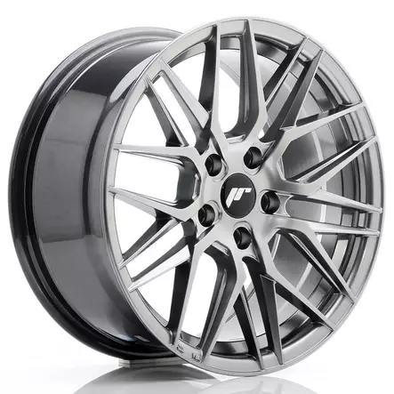 JR Wheels JR28 17x8 ET35 5x100 Hyper Black - Japan Racing vanteet - 5902211936770 - 1