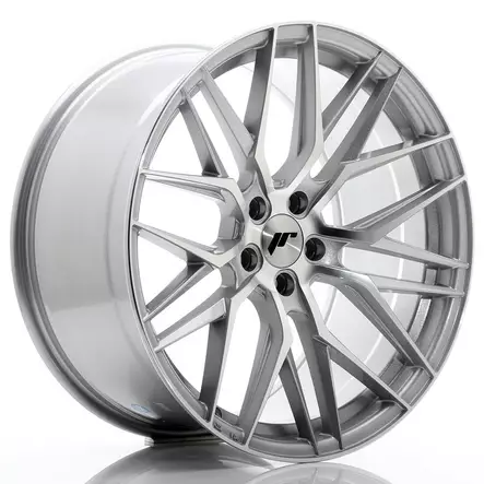 JR Wheels JR28 20x10 ET40 5x120 Silver Machined Face - Japan Racing vanteet - 5902211953210 - 1