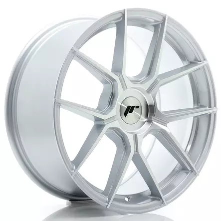 JR Wheels JR30 18x8 ET20-40 BLANK Silver Machined Face - Japan Racing vanteet - 5902211931140 - 1