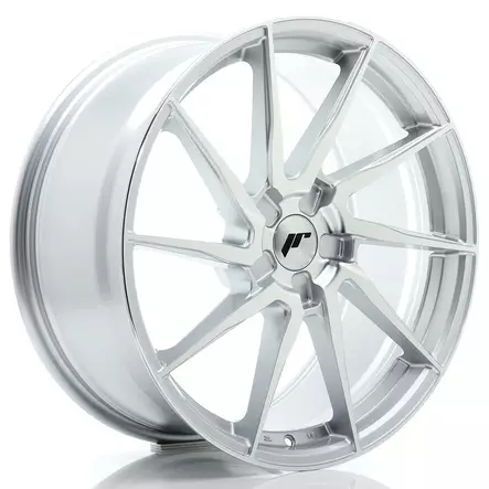 JR Wheels JR36 20x9 ET20-50 5H BLANK Silver Machined Face - Japan Racing vanteet - 5902211986980 - 1
