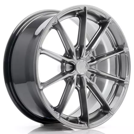 JR Wheels JR37 18x8 ET35 5x114,3 Hyper Black - Japan Racing vanteet - 5906871107990 - 1