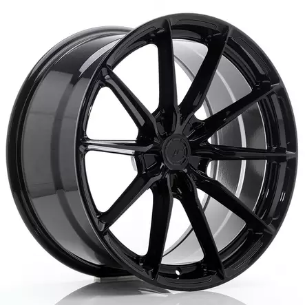 JR Wheels JR37 20x10 ET20-45 5H BLANK Glossy Black - Japan Racing vanteet - 5902211951100 - 1