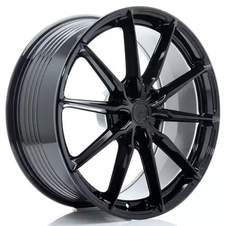 JR Wheels JR37 21x9 ET35 5x112 Gloss Black - Japan Racing vanteet - 5906871109420 - 1