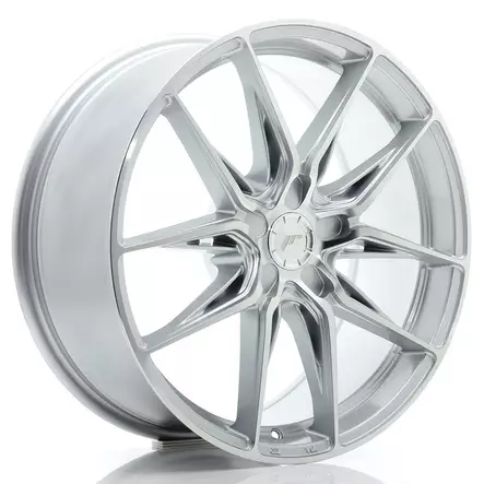 JR Wheels JR44 19x9 ET20-51 5H BLANK Silver w/ Machined Face - Japan Racing vanteet - 5902211987710 - 1