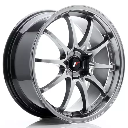 JR Wheels JR5 19x8.5 ET43 5H BLANK Hyper Black - Japan Racing vanteet - 5902211902720 - 1