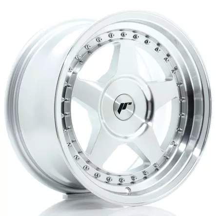 JR Wheels JR6 16x8 ET10-30 BLANK Silver Machined Face - Japan Racing vanteet - 5902211999140 - 1