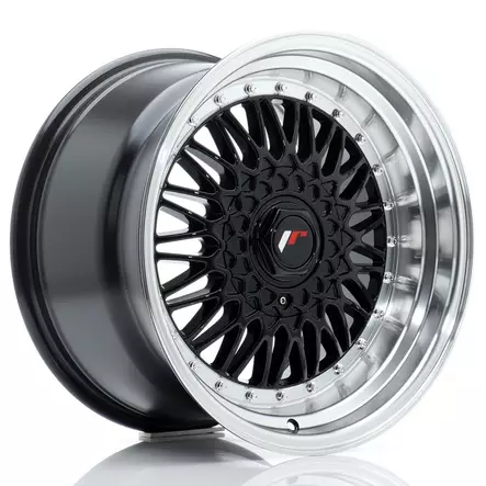 JR Wheels JR9 17x10 ET20 5x112/120 Gloss Black w/Machined Lip - Japan Racing vanteet - 5902211986720 - 1