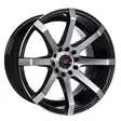 Grottesco Black Polished 9x17 - Alumiinivanteet muut merkit - BARZ01160 - 1