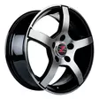 Inverno Black Polished 7.5x17 - Alumiinivanteet muut merkit - 6438431011540 - 3