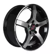Inverno Black Polished 7.5x18 - Alumiinivanteet muut merkit - BARZ01170 - 1