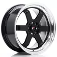 JR Wheels JR12 17x8 ET33 4x100/114 Gloss Black - Japan Racing vanteet - 5902211906650 - 1