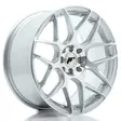 JR Wheels JR18 17x8 ET35 4x100/114 Silver Machined Face - Japan Racing vanteet - 5902211993780 - 1