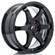 JR Wheels JR3 17x7 ET40 4x100 Gloss Black - Japan Racing vanteet - 5902211989110 - 1