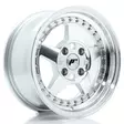 JR Wheels JR6 15x7 ET25 4x100 Silver Machined Face - Japan Racing vanteet - 5902211998860 - 1