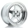 JR Wheels JR6 15x8 ET25 4x100 Silver Machined Face - Japan Racing vanteet - 5902211999010 - 1