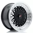 JR Wheels JR9 16x8 ET25 BLANK Gloss Black w/Machined Lip - Japan Racing vanteet - 5902211986690 - 1