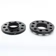 JRWS3 Spacers 12,5mm 5x112 66,5 66,5 Black (product dedicated for OE wheels) - Spacerit - 5906871121170 - 1