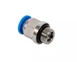 Paineilmaliitin 1/8" G uroskierre 1/4" letku - Paineilmaliittimet ja sovitteet - paineil0050 - 2