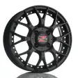 Piccolo MattBlack Mopoautoihin 4.5x14 - Alumiinivanteet muut merkit - 6438431003910 - 1