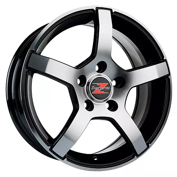 Inverno Black Polished 7.5x17 - Alumiinivanteet muut merkit - 6438431011540 - 1