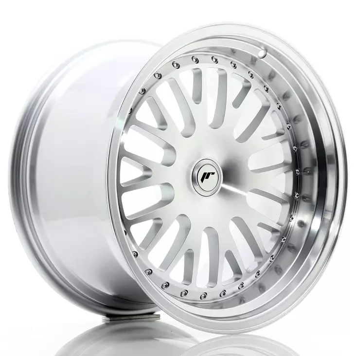 JR Wheels JR10 19x11 ET15-30 Blank Silver Machined Face - Japan Racing vanteet - 5902211911050 - 1