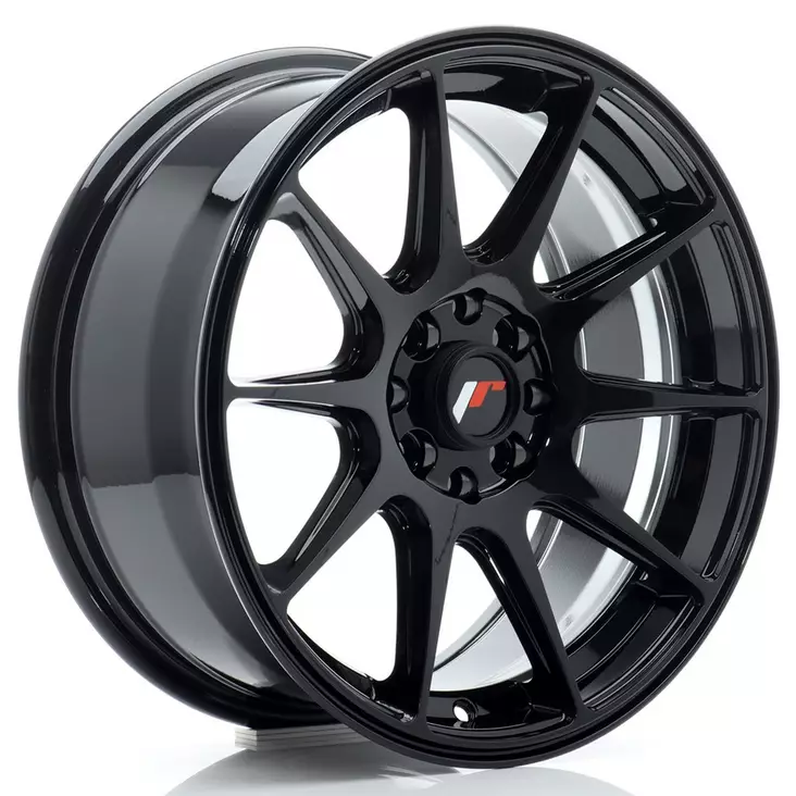 JR Wheels JR11 16x7 ET30 5x100/114 Gloss Black - Japan Racing vanteet - 5902211997290 - 1