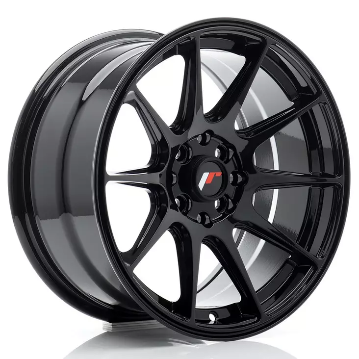 JR Wheels JR11 16x8 ET25 4x100/114 Gloss Black - Japan Racing vanteet - 5902211980810 - 1