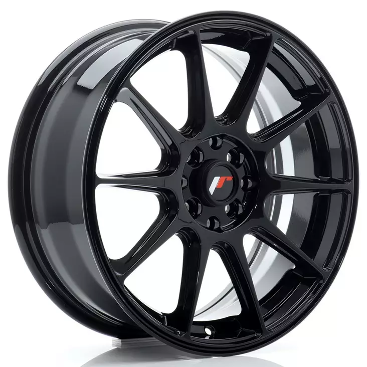 JR Wheels JR11 17x7 ET25 4x100/108 Gloss Black - Japan Racing vanteet - 5902211997450 - 1
