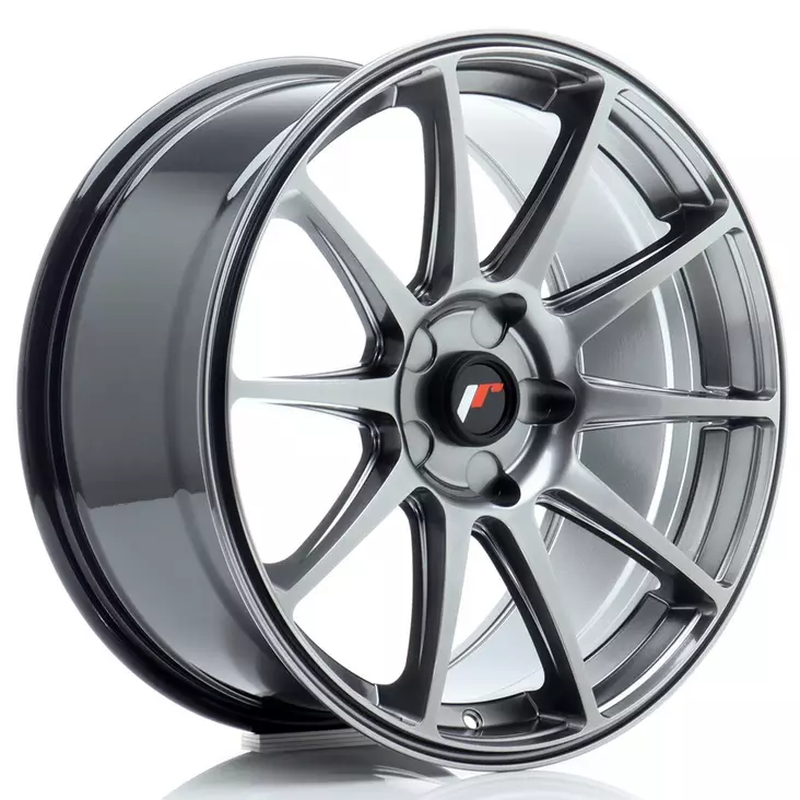 JR Wheels JR11 18x8,5 ET20-40 5H Blank Hyper Black - Japan Racing vanteet - 5902211990000 - 1