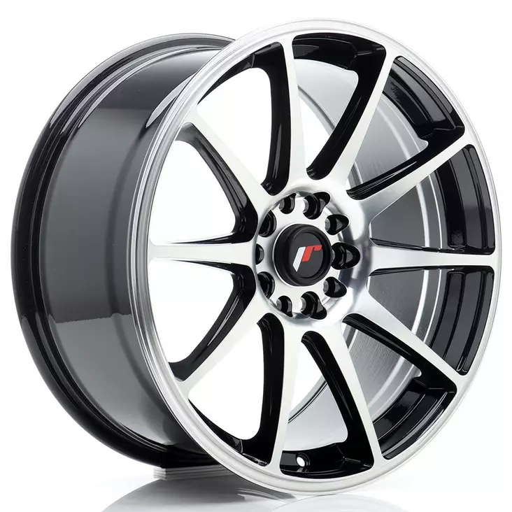 JR Wheels JR11 18x8,5 ET40 5x112/114 Black Machined - Japan Racing vanteet - 5902211983200 - 1