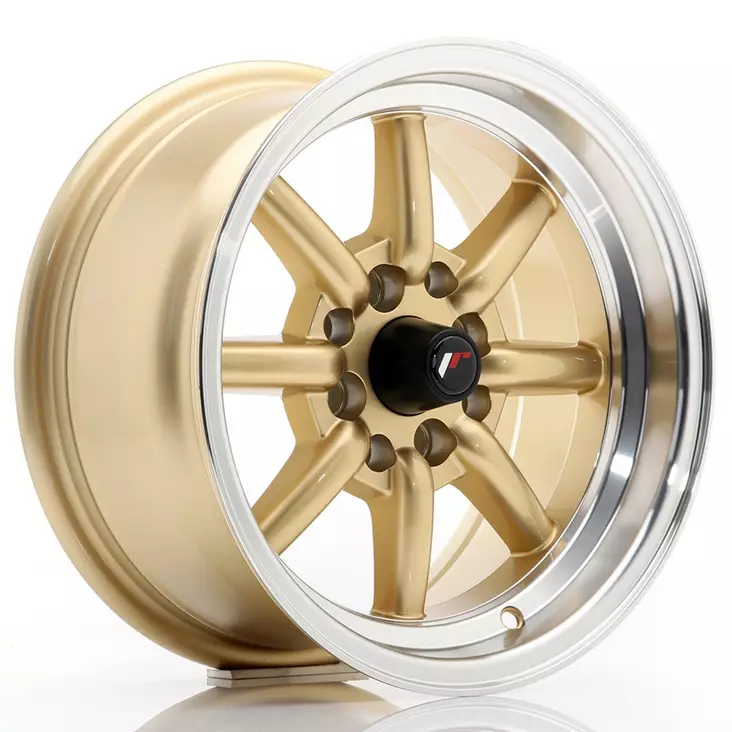 JR Wheels JR19 14x7 ET0 4x100/114 Gold - Japan Racing vanteet - 5902211938330 - 1