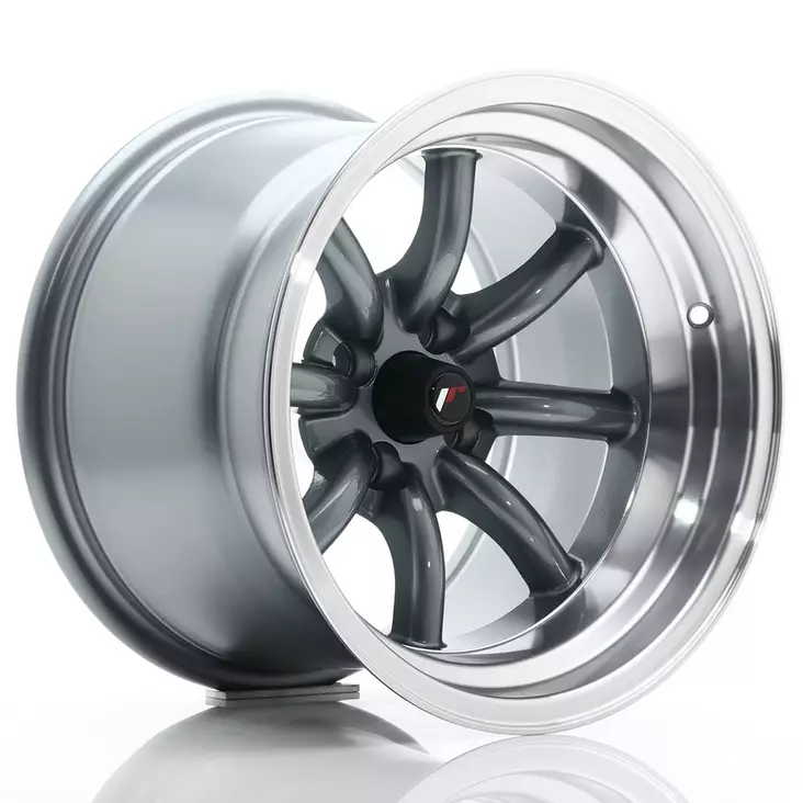 JR Wheels JR19 15x10,5 ET-32 4x100 Gun Metal - Japan Racing vanteet - 5902211919520 - 1