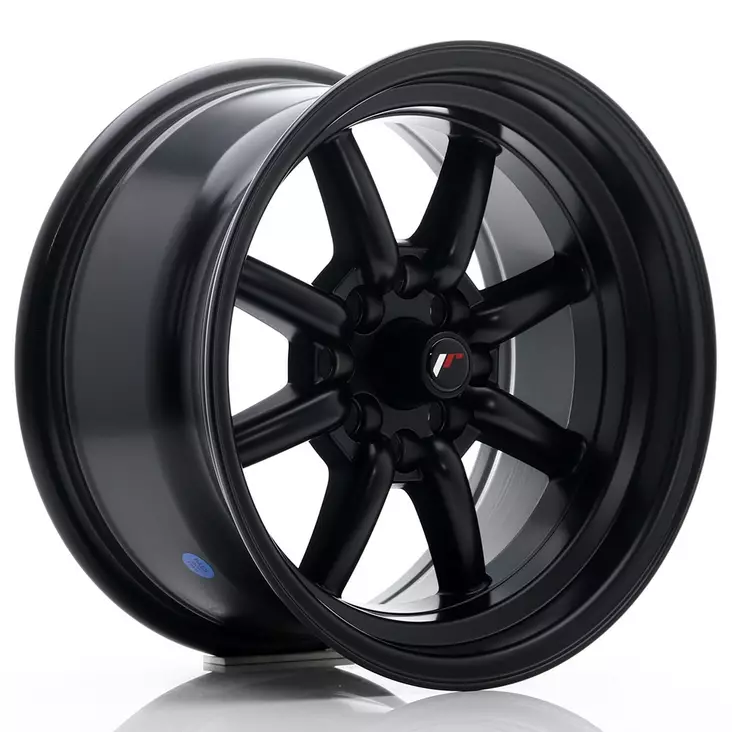 JR Wheels JR19 15x8 ET0 4x100/114 Matt Black - Japan Racing vanteet - 5902211912040 - 1