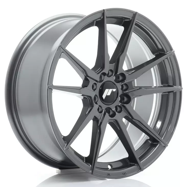 JR Wheels JR21 17x8 ET35 5x108/112 Hyper Gray - Japan Racing vanteet - 5902211996040 - 1