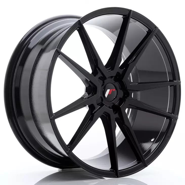 JR Wheels JR21 22x10,5 ET15-52 5H BLANK Glossy Black - Japan Racing vanteet - 5902211953050 - 1