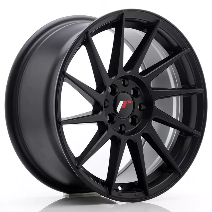 JR Wheels JR22 17x8 ET35 5x100/114 Matt Black - Japan Racing vanteet - 5902211916130 - 1