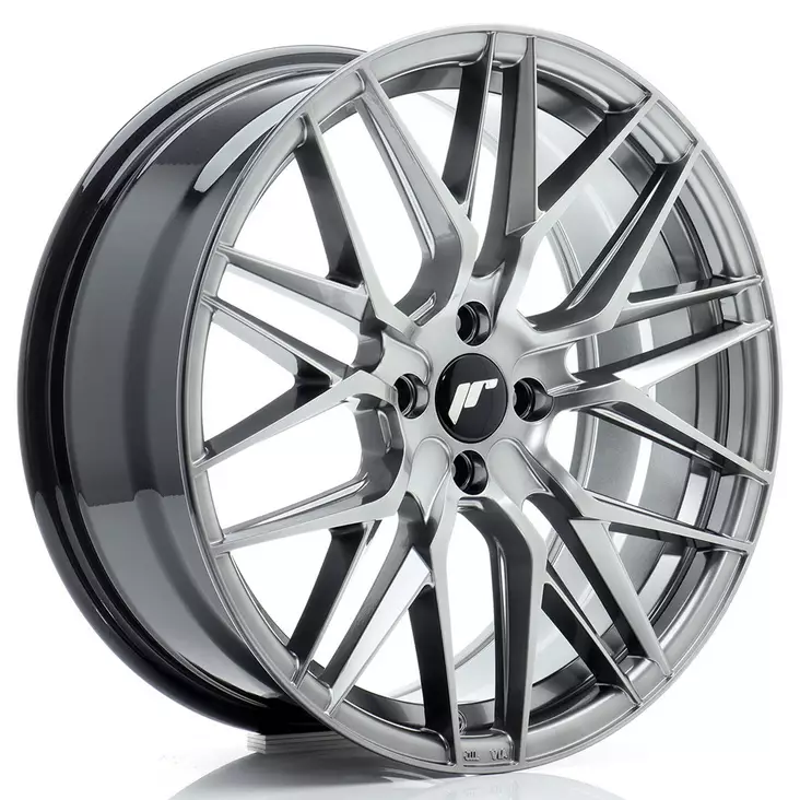 JR Wheels JR28 18x7,5 ET20 4x108 Hyper Black - Japan Racing vanteet - 5902211957980 - 1