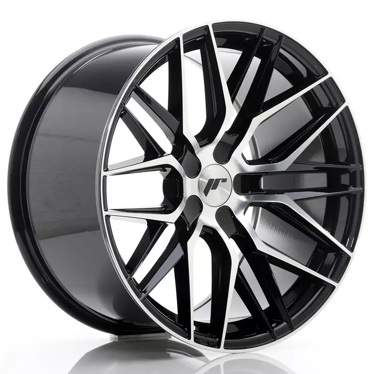JR Wheels JR28 19x10,5 ET20-40 5H BLANK Gloss Black Machined Face - Japan Racing vanteet - 5902211929130 - 1